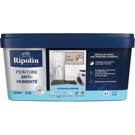 Ripolin Feuchtigkeitsbeständige Leinwandfarbe 2,5l - Ripolin