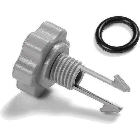 Intex 25002 Entlüftungsventil + Ersatz-O-Ring für Filterpumpe 10460/10264 25002 (4 Sets)