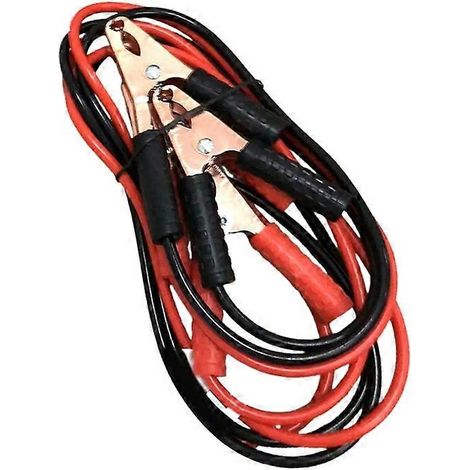 Câbles de démarrage de batterie 500 A pour voiture, fourgonnettes et SUV, avec pinces doubles. (1/5)