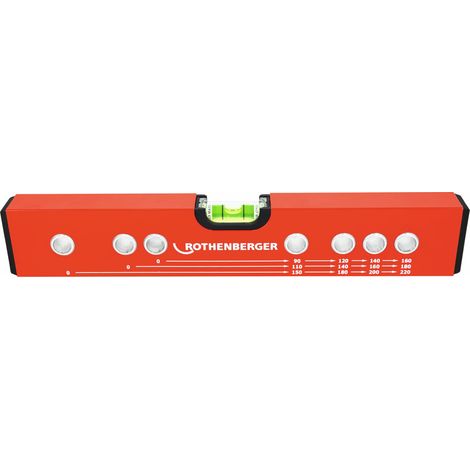 ROTHENBERGER Nivel de burbuja para distancias estándar f.ROCHECK, 300mm - 1500004454 (1/2)