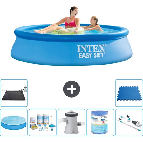 Intex Piscine Easy Set Ronde - 244x61 cm - 8-pièces S40439 (1/5)