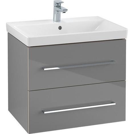 Avento, Meubles sous vasque, 630 x 514 x 452 mm, modèle suspendu, En bois Elm Impresso