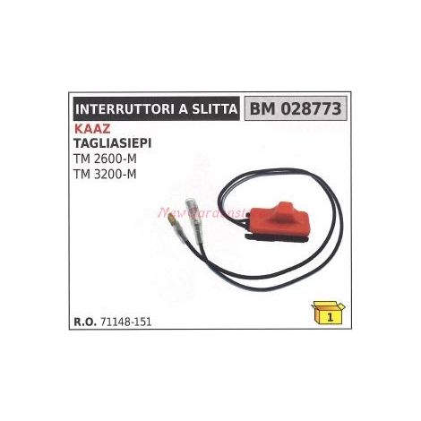 Interruptor deslizante KAAZ TM 2600M 3200M 028773