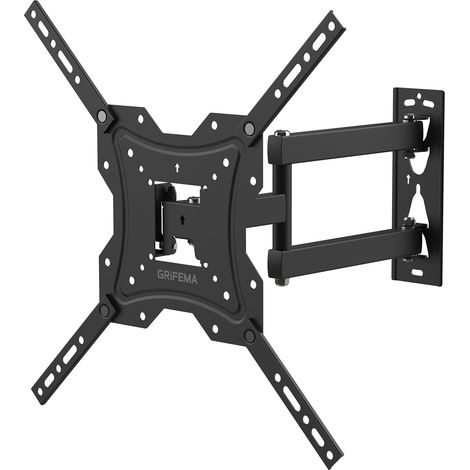 Support TV Mural 26-55 Pouces, Fixation Murale TV Max 30kg (1/5)