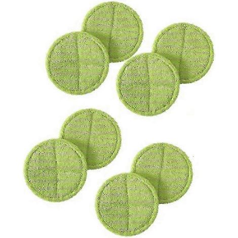 Lot de 8 lingettes de rechange AURA pour balai-serpillière électrique rotatif sans fil (1/5)