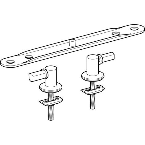 Bisagra de acero inoxidable adecuada para 573015 573075 y 576300 Geberit