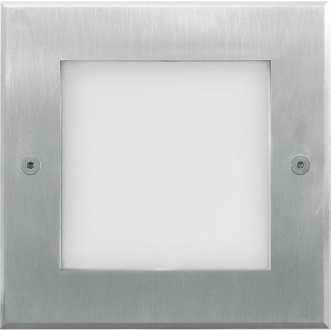 Empotrable suelo RIN IP67 LED SMD AC 4.50W 420lm CRI80 3000K Inox (1/2)