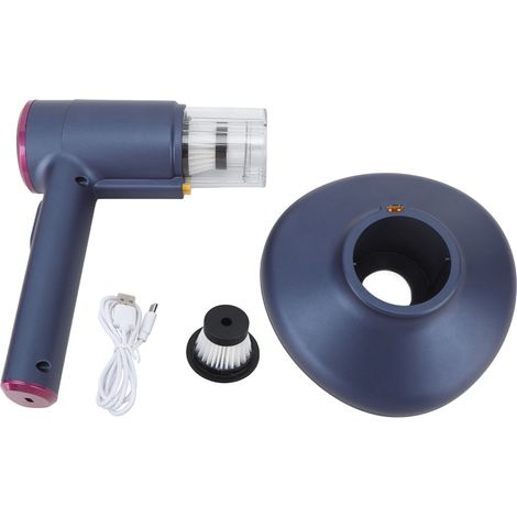2600-mAh-Handstaubsauger mit UV-Lampe zur Bekämpfung von Hausstaubmilben, Blau (1/5)