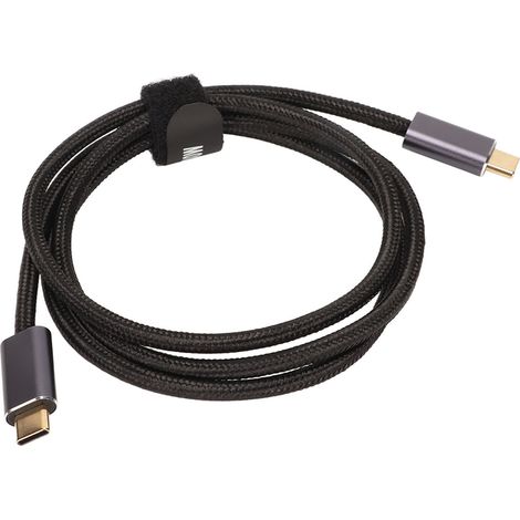 Câble de charge rapide USB-C 140W PD3.1, transmission 10Gbps, portable pour bureau et voyage, longueur 100cm. (1/5)