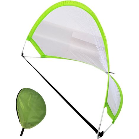 But de football pliable, but de football portable, filet d'entraînement portable avec sac de transport pour les matchs de sport en extérieur (1/5)