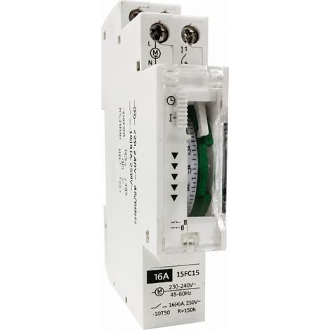 Analoge Uhr zenitech 16A 10 3 cm modulares Design (1/2)