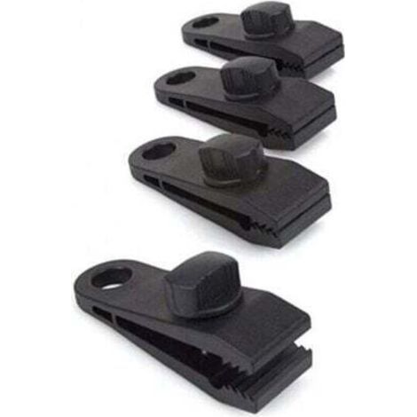 Lot De 30 Clip De Bâche Tente, Pince Pour Bâche De Verrouillage, Pince Pour Bache Pince Pour Auvent Fixation Bache Camping Toile Ombrage Bache De Piscine (1/4)