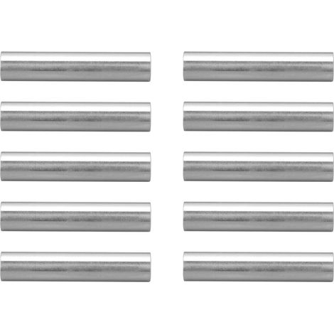 Lot de 10 tubes ronds en aluminium droits 10mm pour support robot et bricolage (1/5)