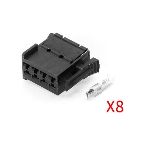 DJ7081B-2.8-11/21 Prise CD audio pour voiture 929504-3 929505-3 (1/4)
