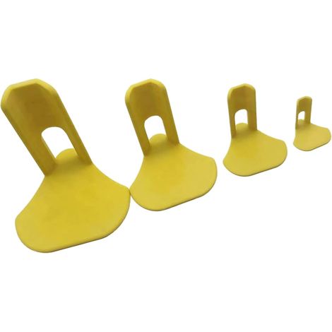 4 Pezzi Tutori per Gambe per Pollame per Pulcini Feriti Anatre, Stecche Riabilitative Traspiranti per Carichi Pesanti per Infortuni, Morsetti Facili da Installare, Stecca per Ferite per Uccelli (1/5)