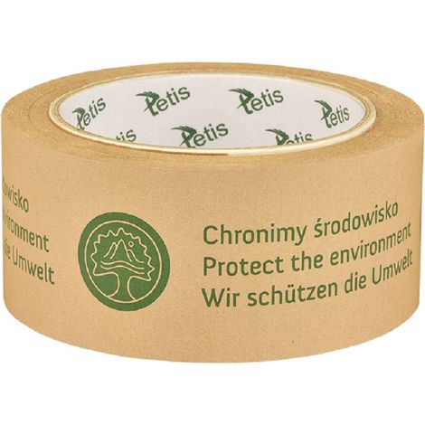 Tetis Kraft-Packband – 48 mm x 50 m – starker Klebstoff