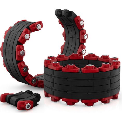 CR Gliederkette Typ DD GK-300, EPDM bis 5 bar, Breite: 90mm, EPDM / V4A (1/3)