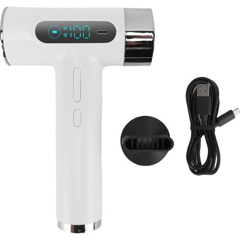 Sèche-cheveux sans fil 300W, haute vitesse, vent froid et chaud, Rechargeable par USB, pour voyage en dortoir d'étudiants (1/5)