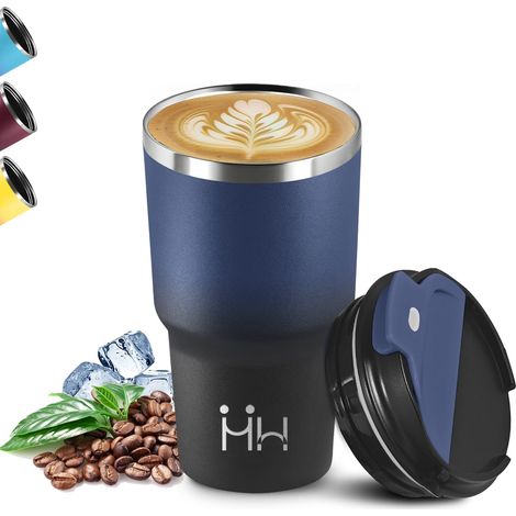 Mug Isotherme, 20oz Thermos Isotherme, Sans BPA, 8h Froid (1/5)