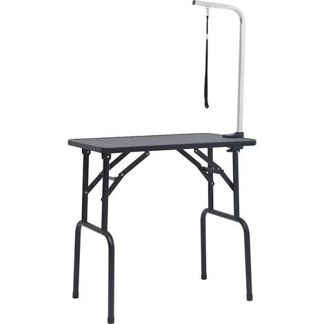 Table de toilettage réglable pour chiens avec 1 boucle (1/5)