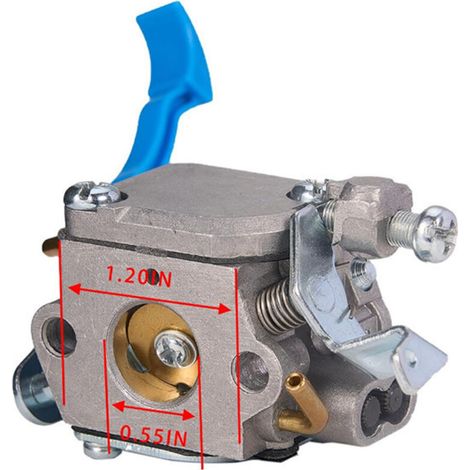 Pour 590460102 Kit de Carburateur pour Accessoires de Souffleur de Feuilles 125B/125BX/125BVX C1Q-W37 Kit de Conduite de Carburant de Filtre à Air de Carburateur (1/3)