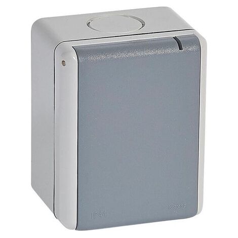 Legrand Plexo Außensteckdose grau 32 Ampere