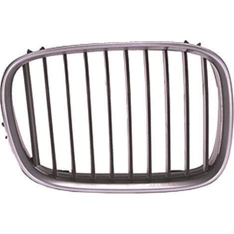 Grille de calandre avant droite chromée/noire BMW Série 5 E39 phase 1 1995-2000