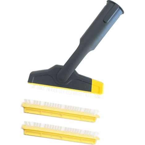 Adecuado para máquinas de vapor de alta temperatura Kärcher SC1, SC2 y SC5, cepillo de boquilla para ranuras ampliado XXL 2.863-334.0 (1/2)