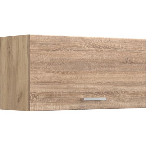 Pensile da cucina R-Line, Sonoma/Rovere dorato, 80 cm Piatto, Vicco (1/5)