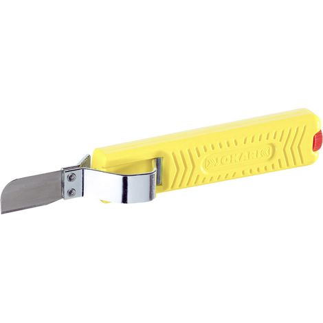 Jokari T10285 Nr. 28G Abisoliermesser Geeignet für Rundkabel 8 bis 28 mm