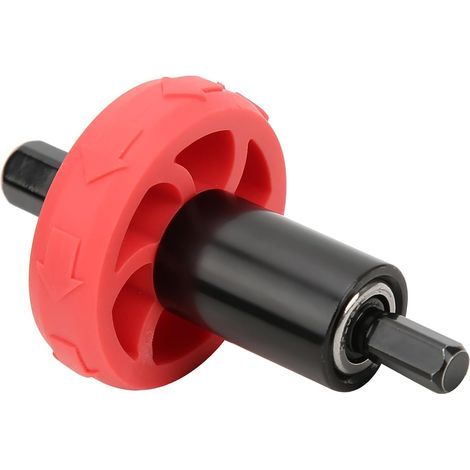 Electric Starter Bit, Black Red Plastic Motor Starter Adapter, Compatible with All Hand Powered Tools, Simply Add Drill Bit to One (1/5)