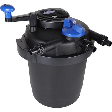 Filtre de Bassin à Pression avec Stérilisation UV 11 W/étang 6000l/h Max avec Câble de 3,0 m (1/5)