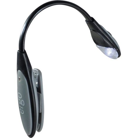 Lampe Pince LED pour livre - VM967B - Facilite la Lecture dans un milieu sombre (1/2)