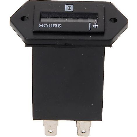 Compteur horaire mécanique 10-80 V CC pour groupe électrogène de moto, moteur à essence de bateau