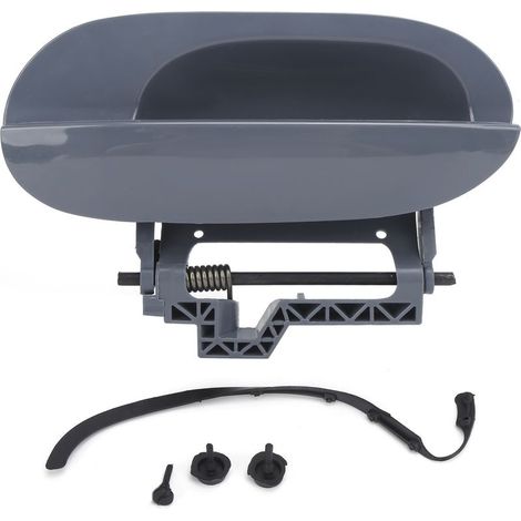 Handle of door outdoor rear left ABS 51228245465, replacement for E39 1997 – 2003 (1/5)