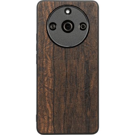 Bewood Realme 11 Pro 5G / 11 Pro Plus 5G Holzgehäuse AZTEC CALENDAR ZIRICOTE (1/5)