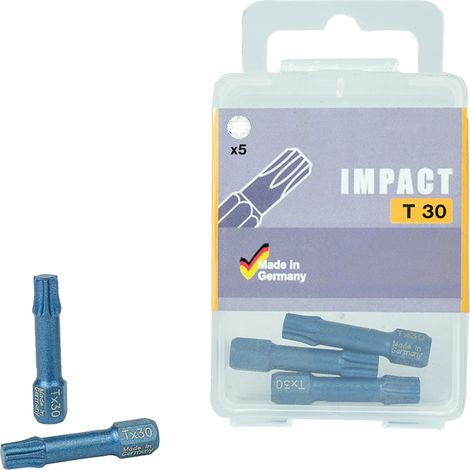 Embout à percussion TX 30 qualité industrielle - Par 5 pièces (1/2)