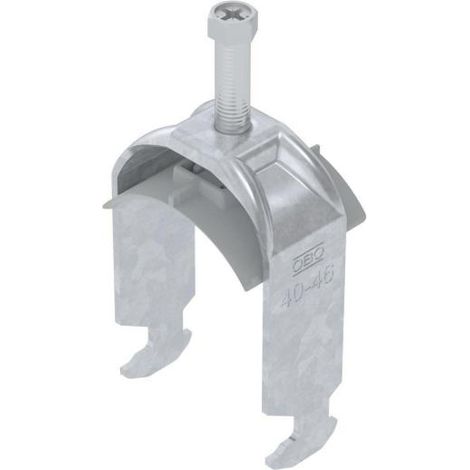 OBO Bettermann Abrazadera de estribo 2056 40-46mm Acero galvanizado en caliente, 1186242