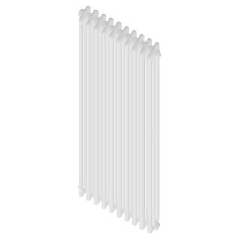 RADIATORE TUBOLARE ARDESIA 3 COLONNE H856 Misura: 6 Elementi Bianco