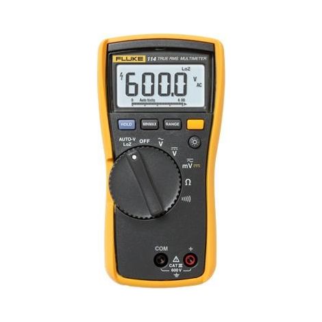 Fluke 114 multímetro digital negro para medición eléctrica