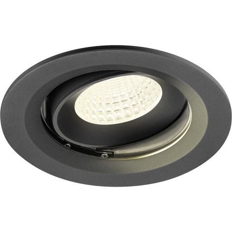 Encastré downlight NUMINOS® MOVE M intérieur 4000 K 55° IP20 rond noir - SLV - 1009691