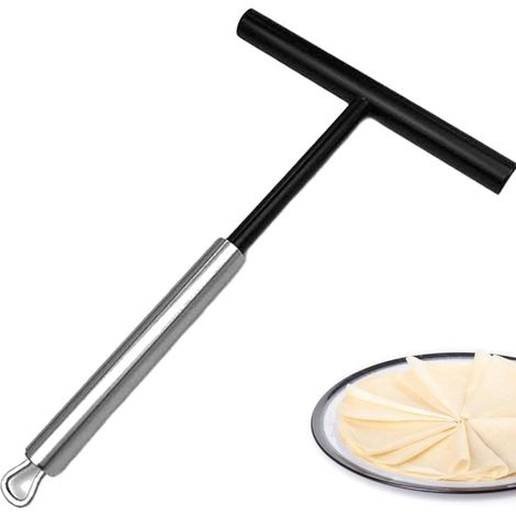Diviseur de crêpes, accessoires de machine à crêpes de haute qualité, diviseur de pâte, cuisine domestique, outils de cuisson de crêpes, marteau à palais, 19,5 x 12,2 cm (1/5)