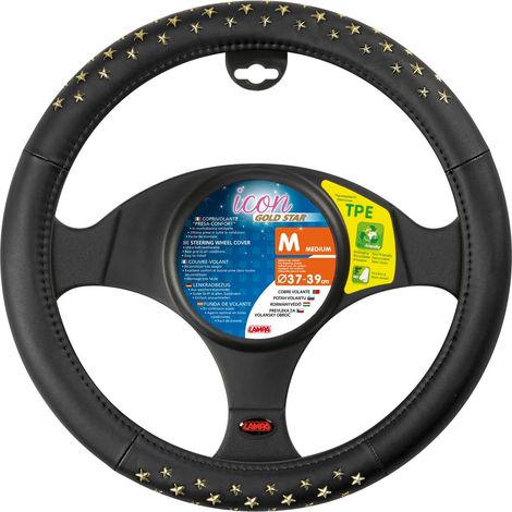 Icon, coprivolante in Skeentex - M - Ø 37/39 cm - Oro