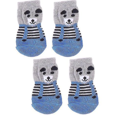 Lot de 4 chaussettes pour animaux de compagnie