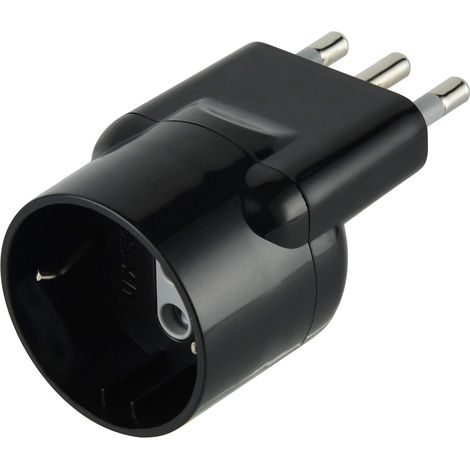 ADATTATORE DISASSATA SHUKO 16A 2P+T - presa 10A 2P+T - (1/4)