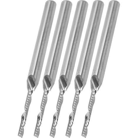 Set mit 5 Spiral-Fräsern, 12 mm Klinge (1/5)