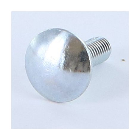 TRCC JAPY tête ronde collet carré M6X16 Filetage total Acier zingué-800 pièces
