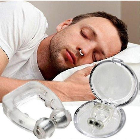10er-Pack magnetische Anti-Schnarch-Nasendilatatoren, Nasenclip-Set zur Bekämpfung von Schnarchen