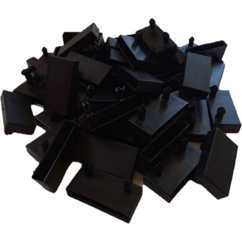 Ebac Literie – Lot de 50 embouts pour lattes 53 x 8 mm – Plastique recyclé – Installation rapide – Pour prolonger la vie des meubles (1/3)