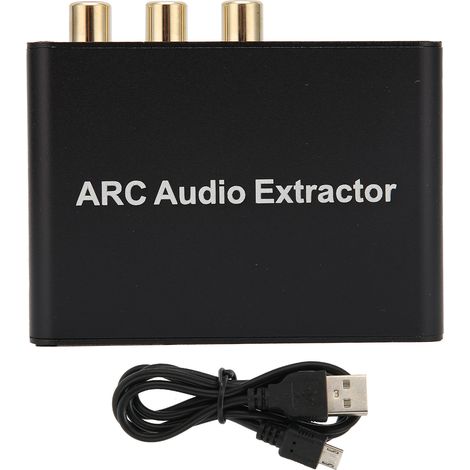 Adaptateur HDMI avec Retour Audio et Prise Jack 3.5mm pour Conversion Audio Haute Définition (1/5)
